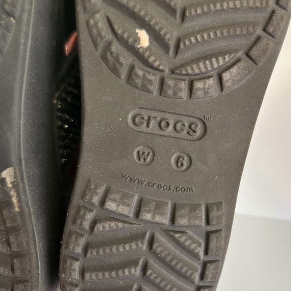 Crocs Sloane Embellished Slide Sandals Shoes Black Womens Size 6 Slides - Picture 6 of 7